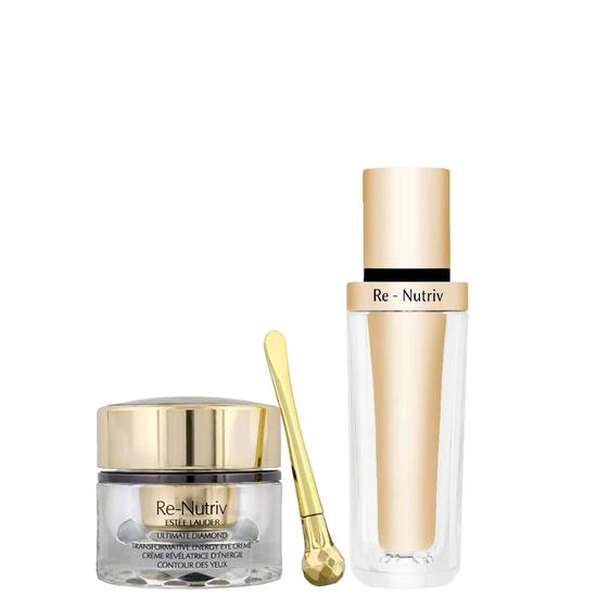 Estée Lauder Bundles Duo: Re-Nutriv Ultimate Diamond Eye Creme & Transformative Brilliance Serum