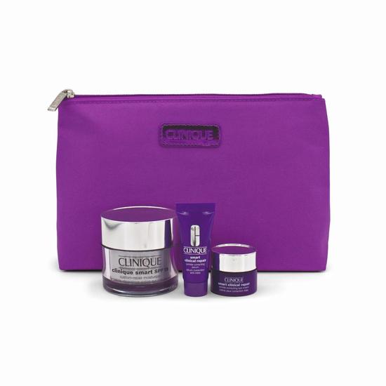 Estée Lauder Clinique Get Smart Anti-Ageing Skin Care Gift Set Imperfect Box