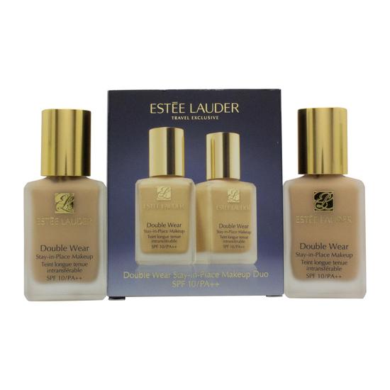 Estée Lauder Double Wear Stay In Place Foundation Duo 1w2 Sand