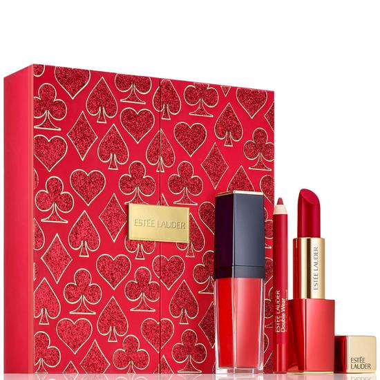 Estée Lauder Look In A Box Red Lip Kit