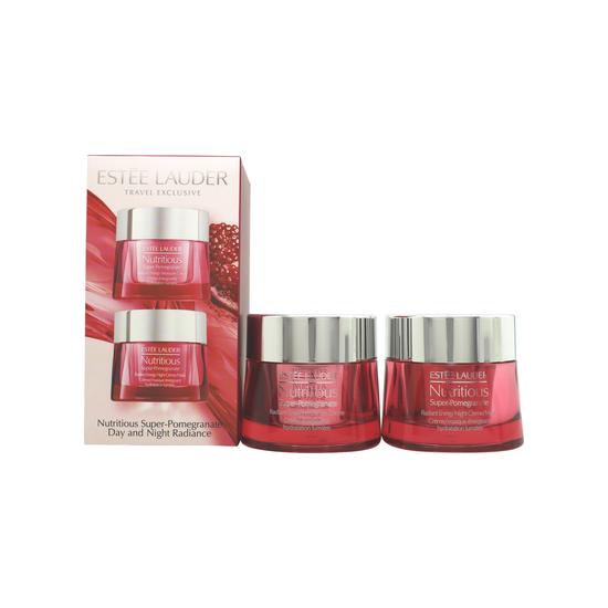 Estée Lauder Nutritious Super-Pomegranate Radiant Energy Moisture Gift Set 50ml Day Cream + 50ml Night Cream