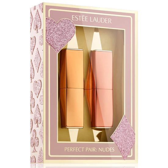 Estée Lauder Perfect Pair: Nude Lipstick Makeup Gift Set