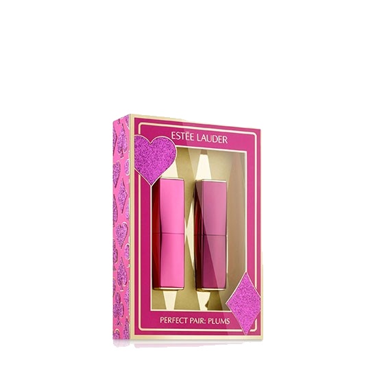 Estée Lauder Perfect Pair: Plum Lipstick Makeup Gift Set