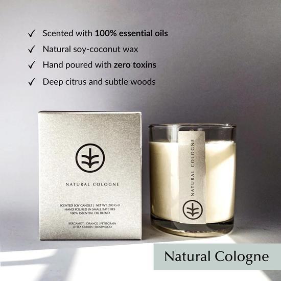 Ethical Bedding Non-Toxic Organic Candle Hand Poured