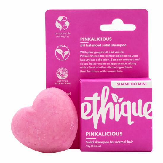 Ethique Pinkalicious Solid Shampoo For Normal Hair 15g