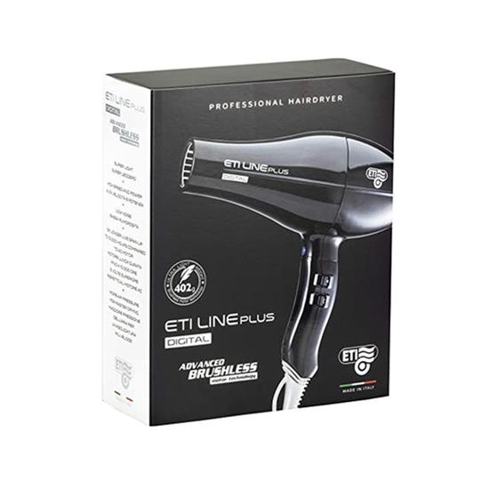 ETI Ionic Digital Hair Dryer Matte Black 2500w