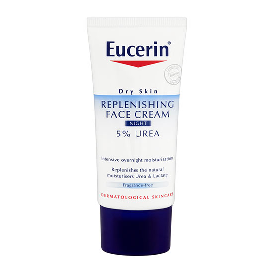 Eucerin Dry Skin Replenishing Face Cream Night 5% Urea