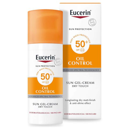 Eucerin Oil Control Sun Gel-Cream Dry Touch SPF 50+ 50ml