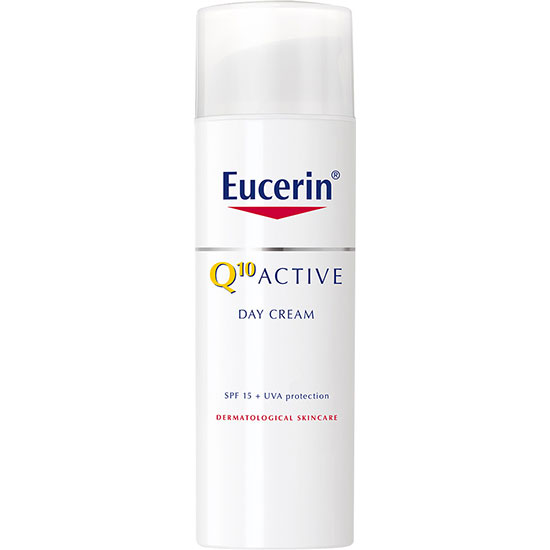 Eucerin Q10 Active Anti-Wrinkle Day Cream For Normal To Combination Skin SPF 15 50ml