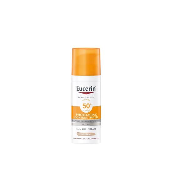 Eucerin Sun Photoaging Control Tinted Gel-Cream SPF 50+ Medium 50ml