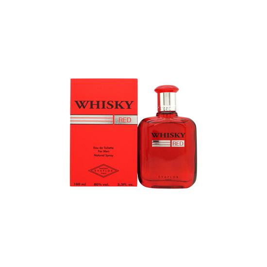 Evaflor Whisky Red Eau De Toilette For Him 100ml