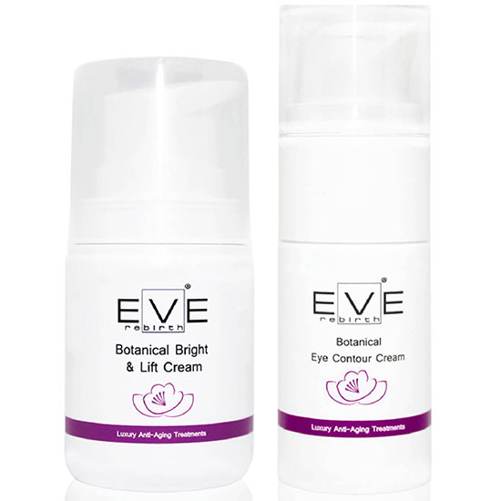Eve Rebirth Botanical Bright & Lift Cream + Botanical Eye Contour Cream