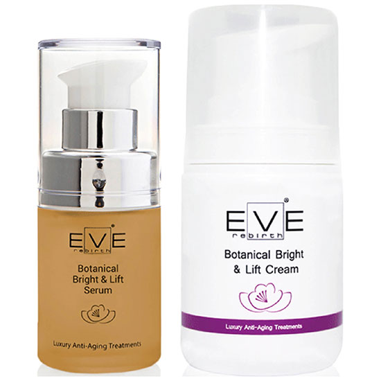 Eve Rebirth Botanical Bright & Lift Serum + Botanical Bright & Lift Cream