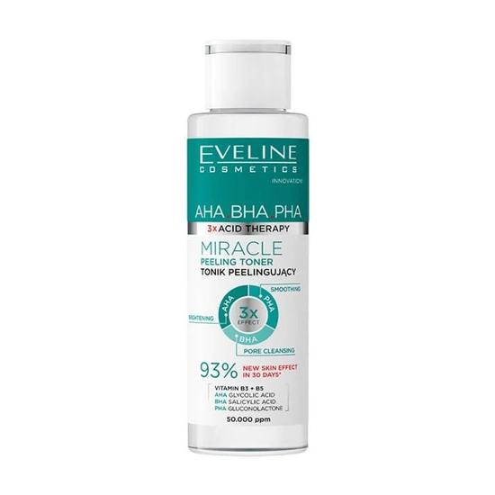 Eveline 3 X Acid Therapy AHA BHA PHA Miracle Peeling Tonic 110ml