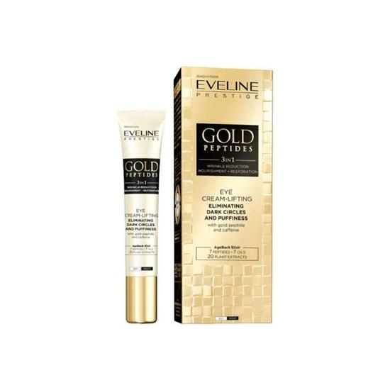 Eveline Gold Peptides 3 In 1 Eye Cream Lifting 20ml