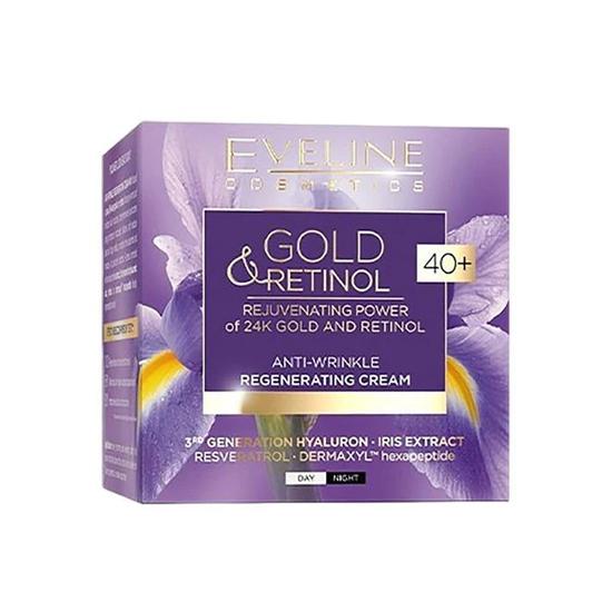 Eveline Gold Retinol Anti Wrinkle Regenerating Cream 40 Plus 50ml