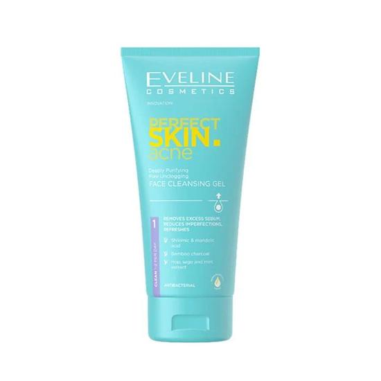 Eveline Perfect Skin Acne Deeply Purifying Face Cleansing Gel 150ml