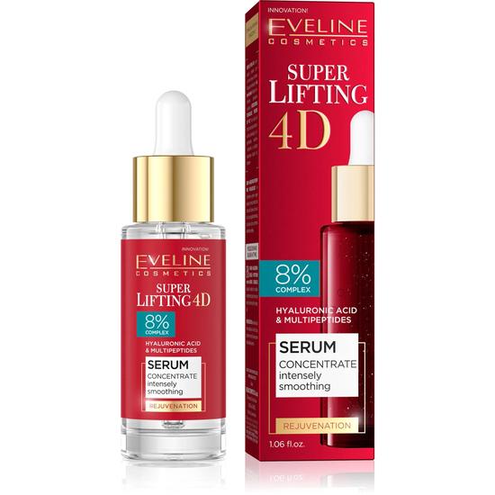 Eveline Super Lifting 4d Hyaluronic Acid & Multipeptides Serum 30 ml