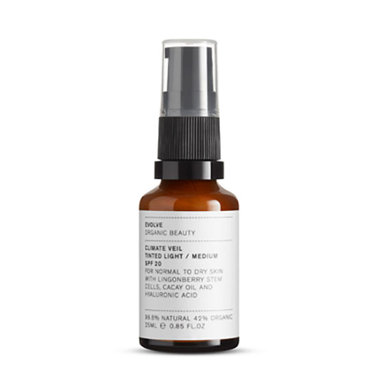 Evolve Beauty Climate Veil Tinted SPF 20