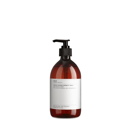 Evolve Beauty African Orange Aromatic Wash For Hands & Body 500ml