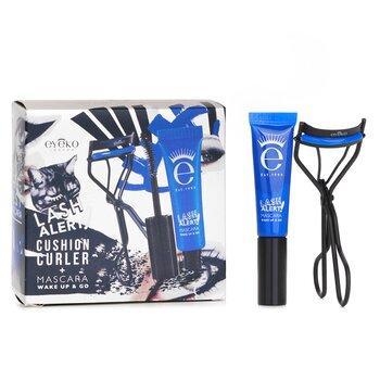 Eyeko Lash Alert Cushion Curler & Mascara Set: Curler + Mascara 2pcs