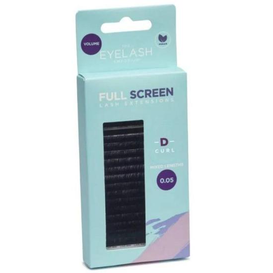 Eyelash Emporium The Eyelash Emporium Full Screen Lashes D Curl 0.05mm Mixed Lengths