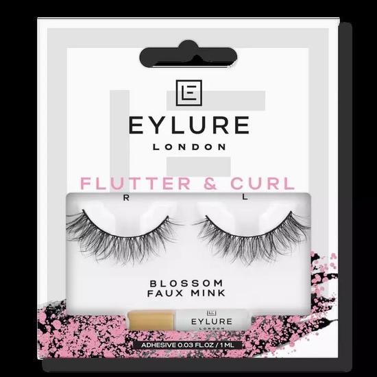 Eylure Blossom Faux Mink Flutter & Curl Eyelashes x 1