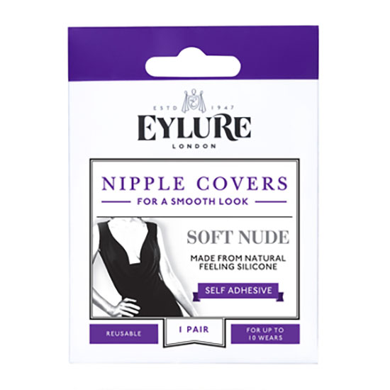 Eylure Nipple Covers Soft Nude Reusable 1 Pair