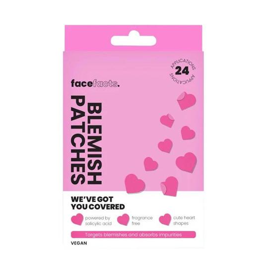 Face Facts Blemish Patches Pink Hearts