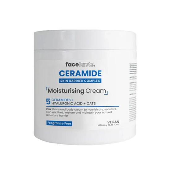 Face Facts Ceramide Skin Barrier Complex Moisturising Cream 454ml