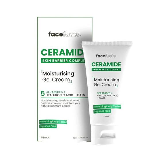 Face Facts Ceramide Skin Barrier Complex Moisturising Gel Cream 50ml