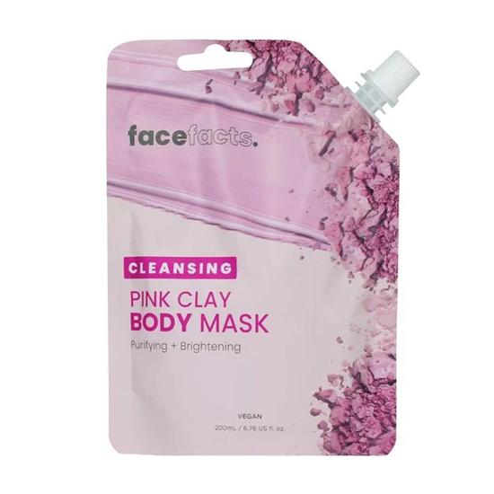 Face Facts Cleansing Pink Clay Body Mask 200ml