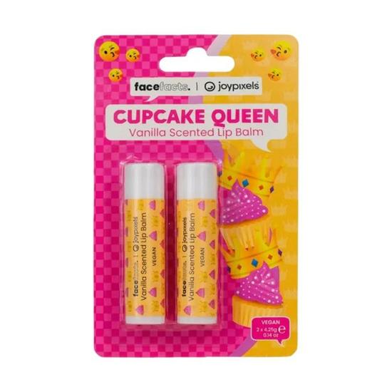 Face Facts Cupcake Queen Vanilla Scented Lip Balm 2 x 4.25 g