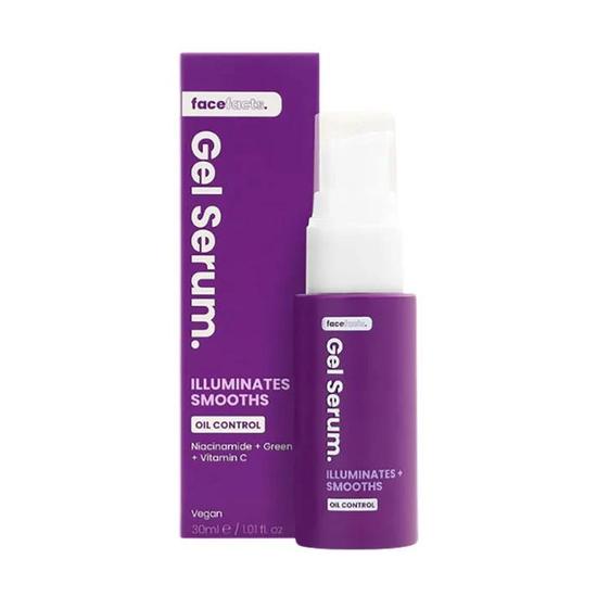 Face Facts Illuminates Plus Smooths Oil Control Gel Serum 30 ml