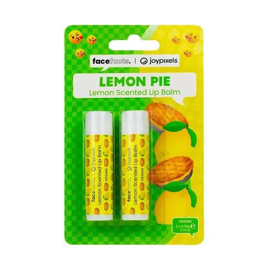 Face Facts Lemon Pie Lemon Scented Lip Balm 2 x 4.25 g