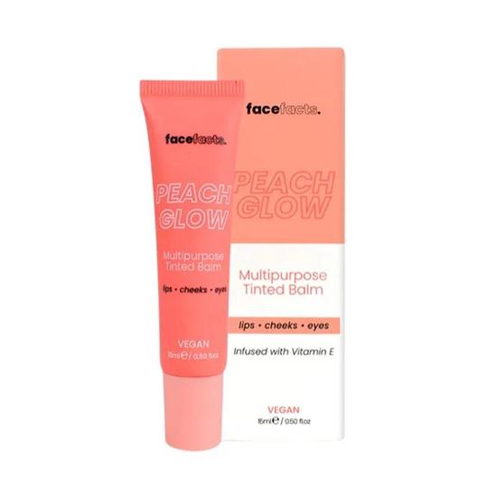 Face Facts Multipurpose Tinted Balm Peach Glow 15ml