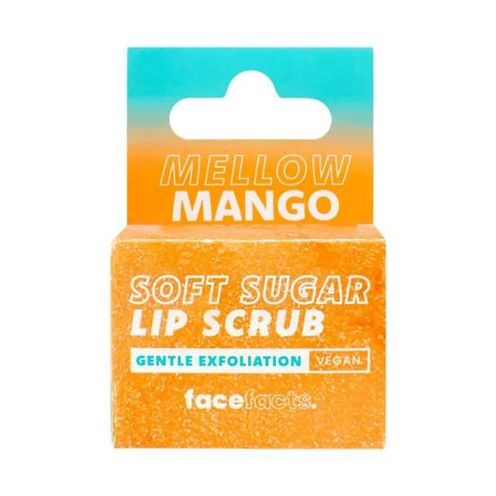 Face Facts Soft Sugar Lip Scrub Mellow Mango 10g