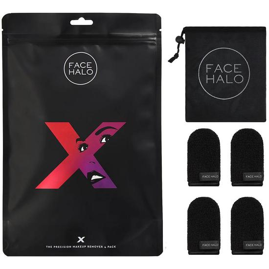 FACE HALO X Eye Makeup Remover 4 Pack