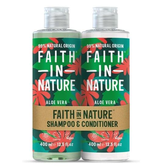 Faith in Nature Aloe Vera Shampoo & Conditioner Duo 400ml