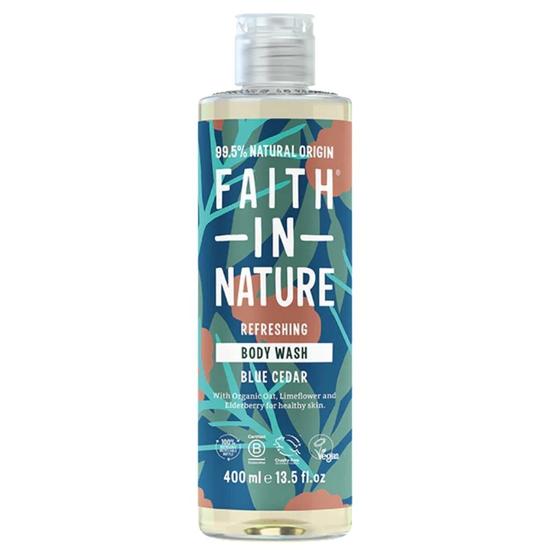 Faith in Nature Blue Cedar Body Wash 400ml