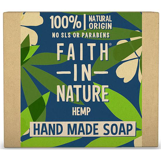 Faith in Nature Hemp With Lemongrass & Green Tea Soap 100g