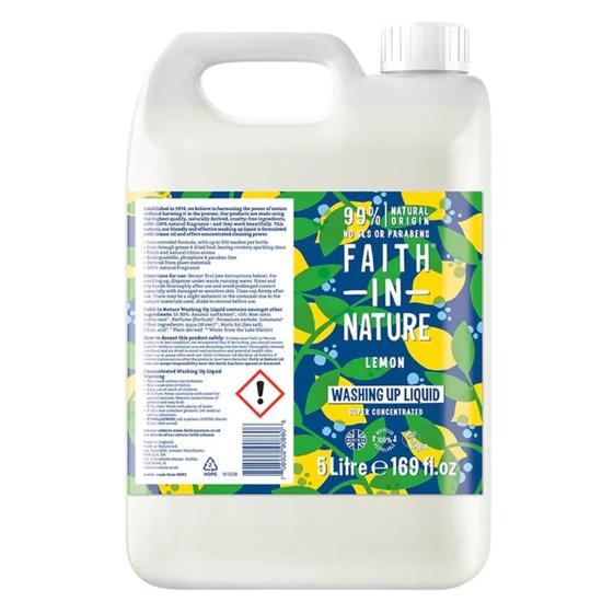 Faith in Nature Lemon Washing Up Liquid