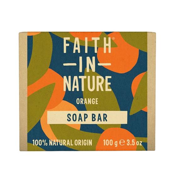 Faith in Nature Orange Pure Vegetable Soap 100g