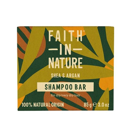 Faith in Nature Shea & Argan Shampoo Bar 85g
