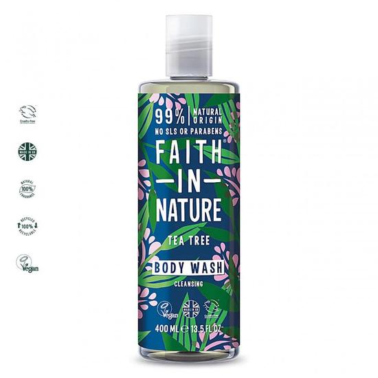 Faith in Nature Tea Tree Body Wash 400ml