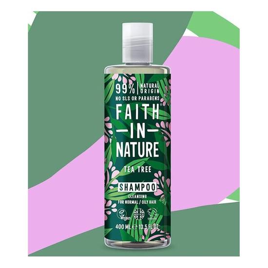 Faith in Nature Tea Tree Shampoo 400ml