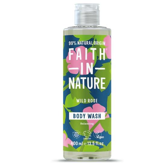 Faith in Nature Wild Rose Body Wash 400ml