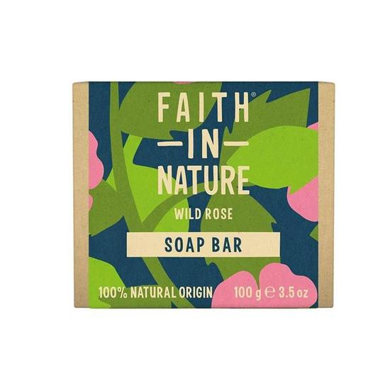 Faith in Nature Wild Rose Soap Bar 100g