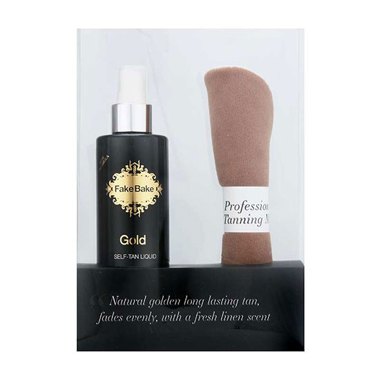 Fake Bake Gold Self Tan With Mitt 200ml