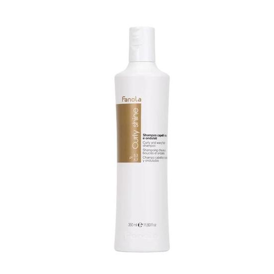 Fanola Curly Shine Curly & Wavy Hair Shampoo 350ml